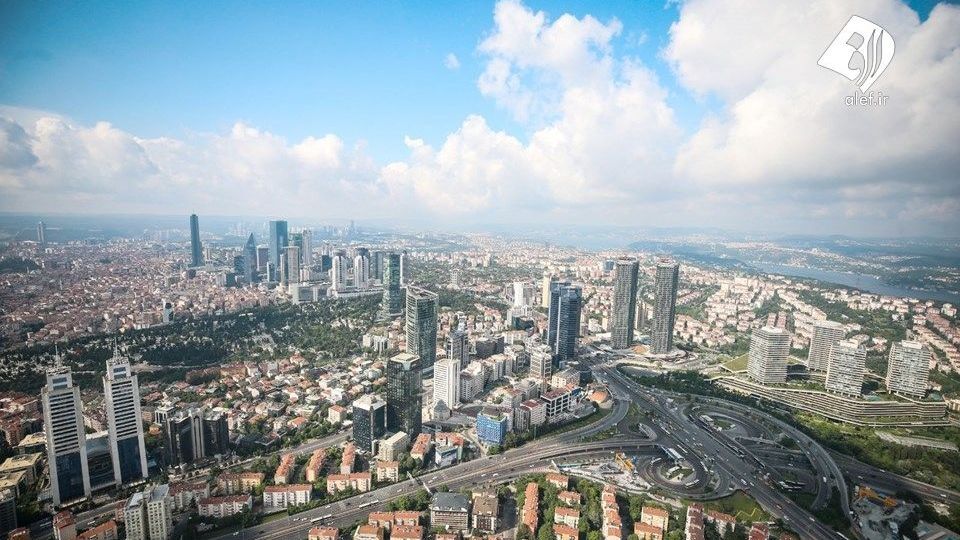 تصاویر هوایی از شهر استانبول