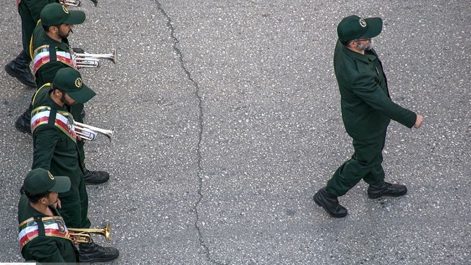 تشییع پیکر شهید «سیدمحسن نقیبی» در کرمانشاه