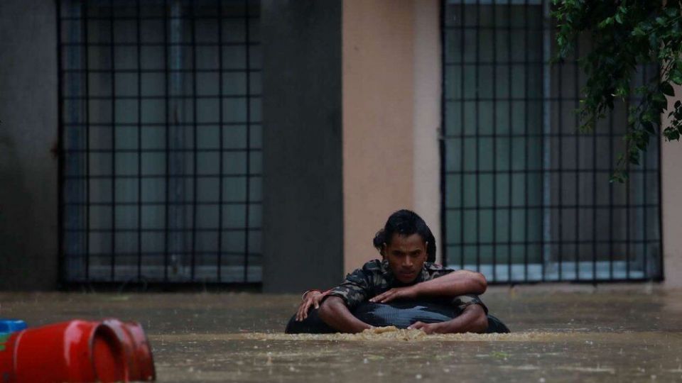 سیل در جنوب آسیا