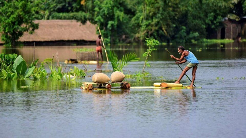 سیل در جنوب آسیا