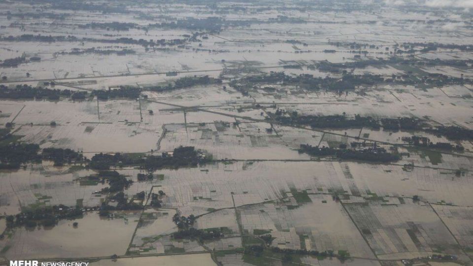 سیل در جنوب آسیا