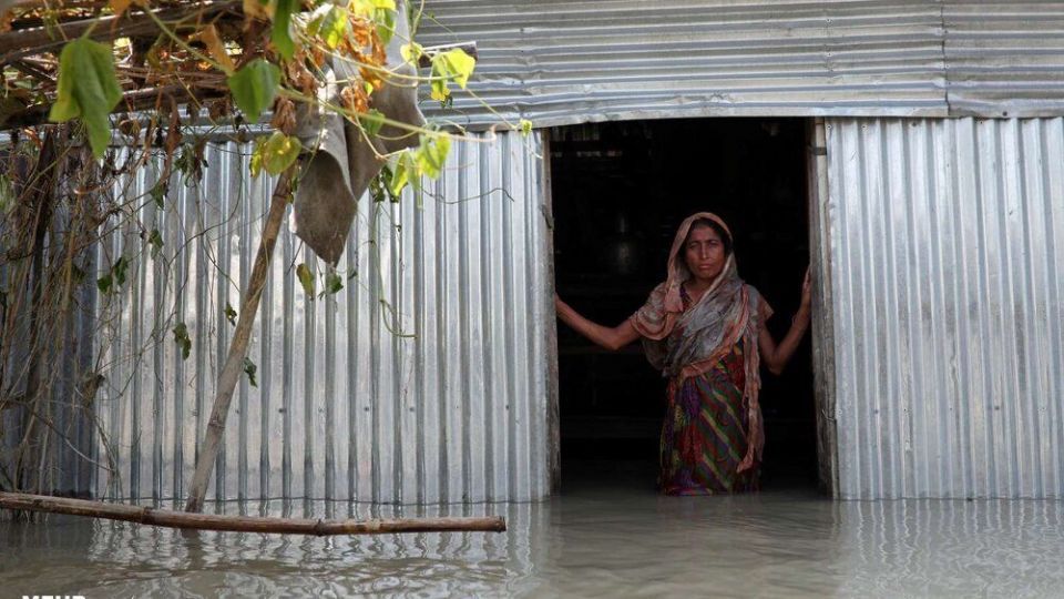 سیل در جنوب آسیا