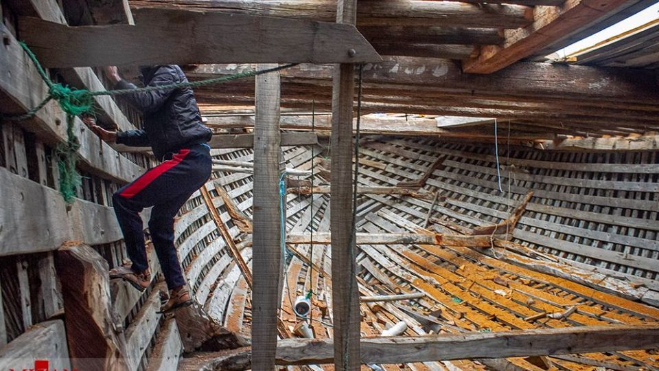 کارگاه لنج سازی - جزیره قشم کارگاه لنج سازی - جزیره قشم