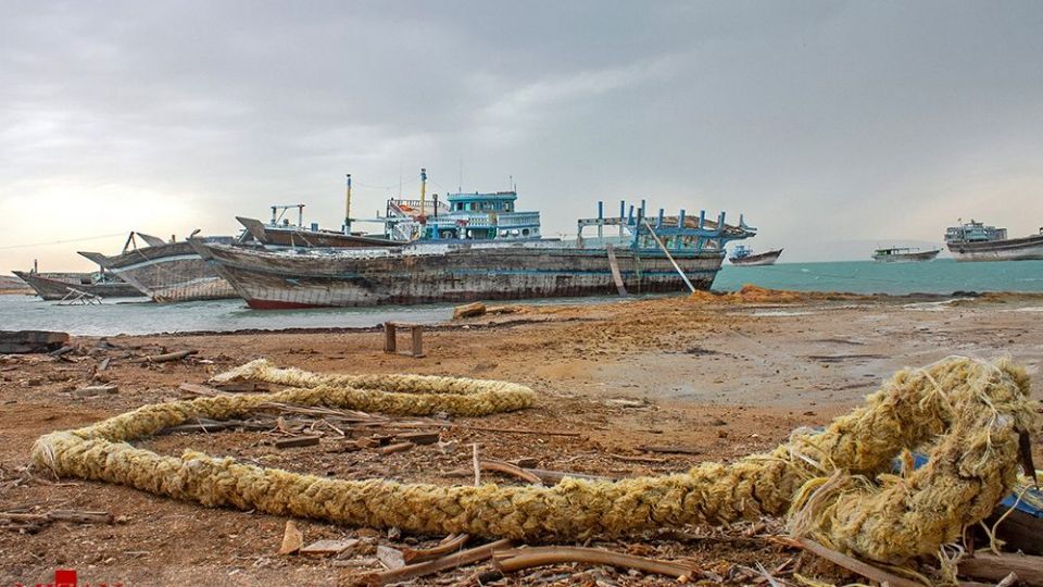 کارگاه لنج سازی - جزیره قشم کارگاه لنج سازی - جزیره قشم
