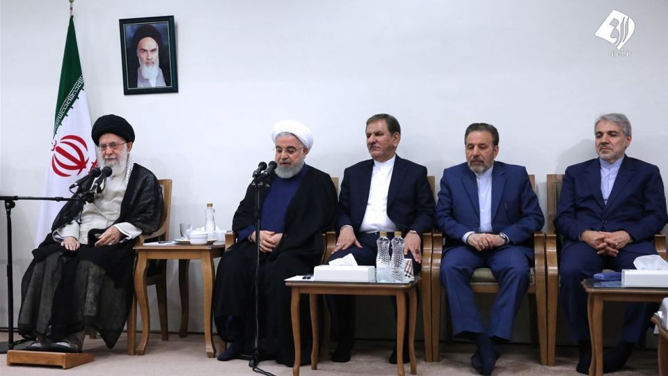 دیدار اعضای هیئت دولت با رهبر انقلاب