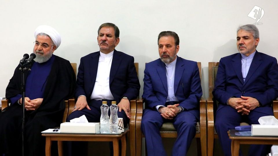 دیدار اعضای هیئت دولت با رهبر انقلاب