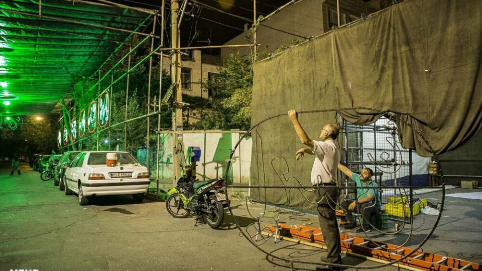 آماده سازی شهر برای ماه محرم