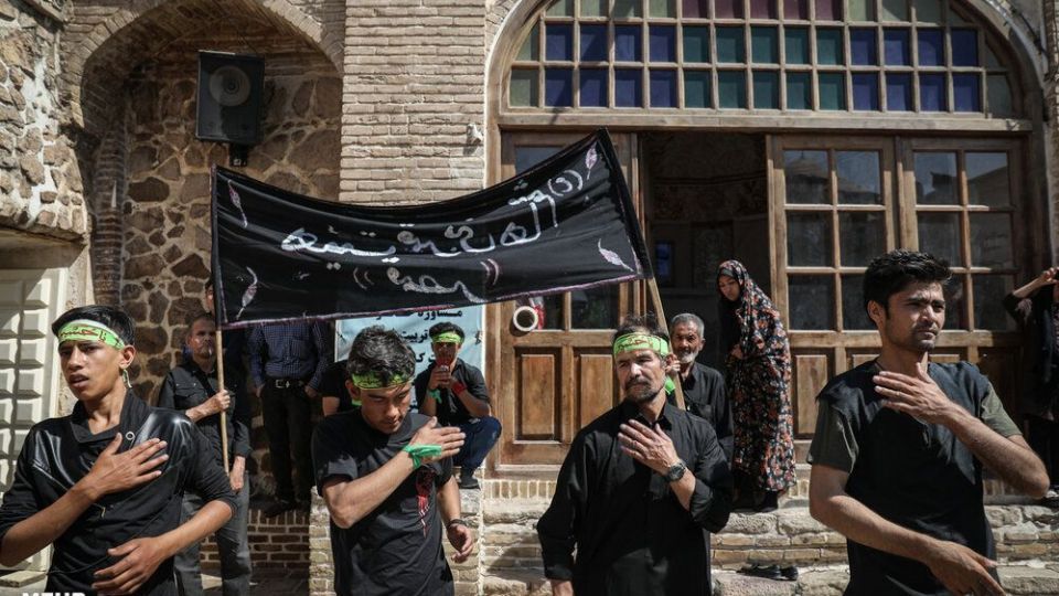 عزاداری افغانستانی های مقیم تهران