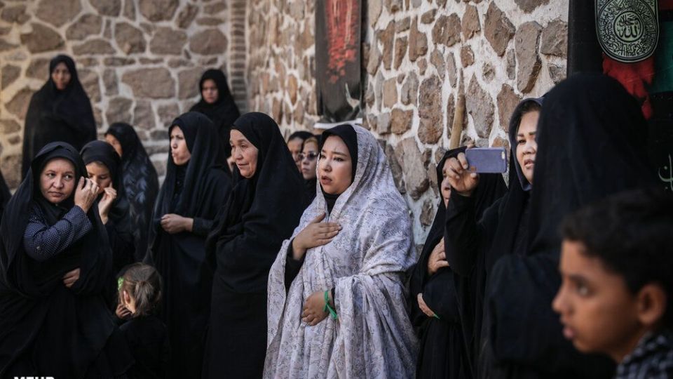 عزاداری افغانستانی های مقیم تهران