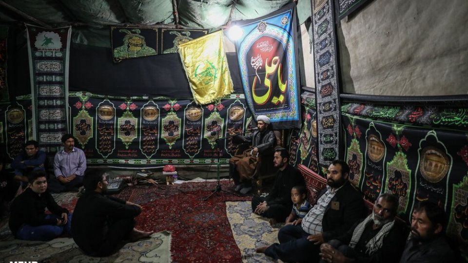 عزاداری افغانستانی های مقیم تهران