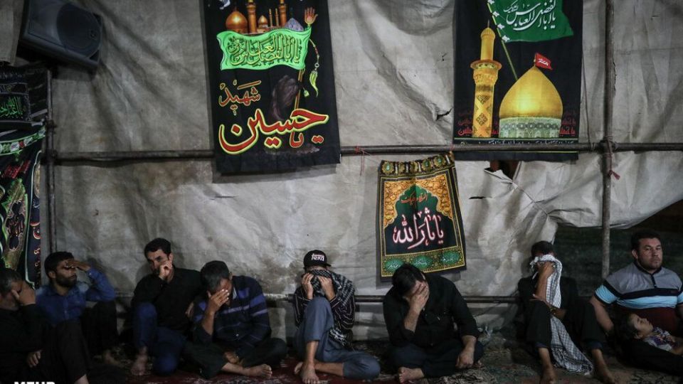 عزاداری افغانستانی های مقیم تهران