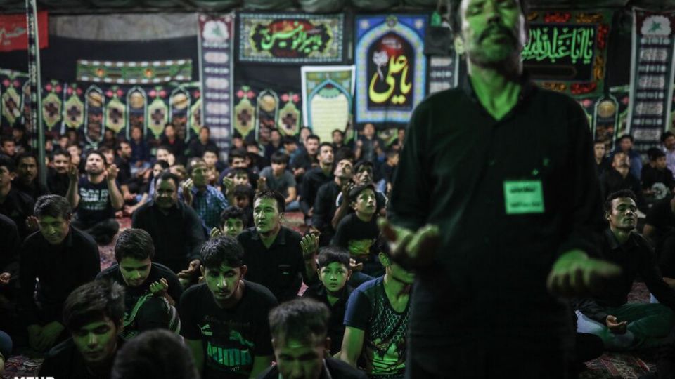 عزاداری افغانستانی های مقیم تهران