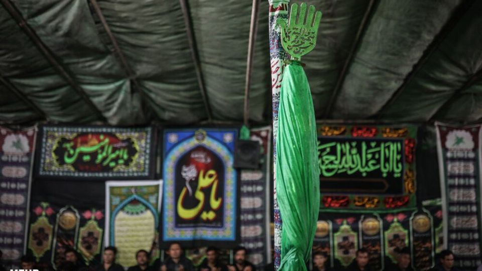 عزاداری افغانستانی های مقیم تهران