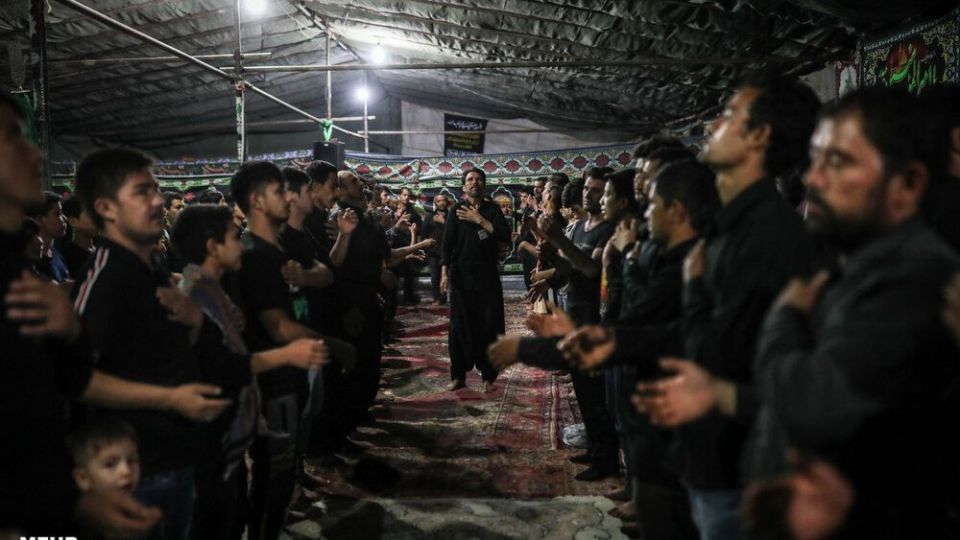 عزاداری افغانستانی های مقیم تهران