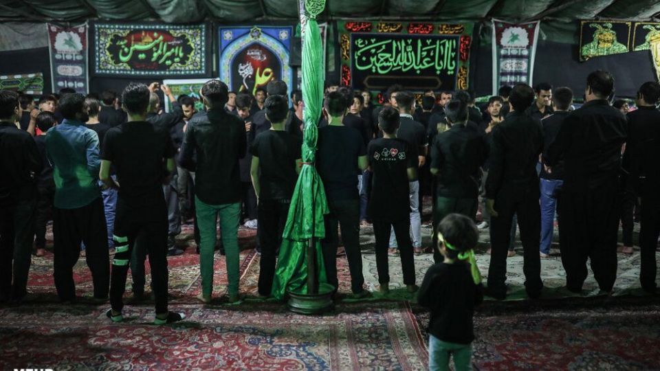 عزاداری افغانستانی های مقیم تهران