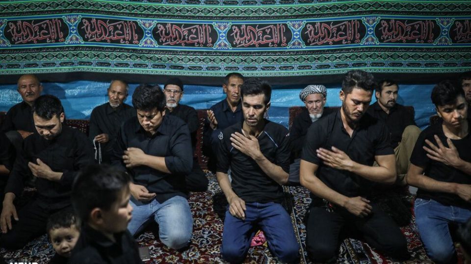 عزاداری افغانستانی های مقیم تهران