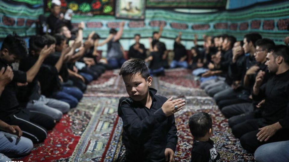 عزاداری افغانستانی های مقیم تهران