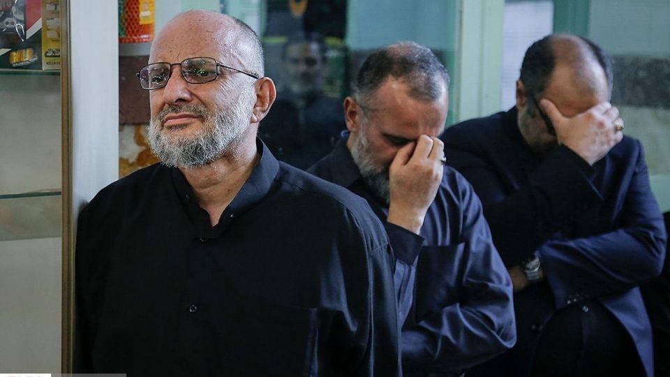 مراسم ترحیم پدر سردار سعید قاسمی مراسم ترحیم پدر سردار سعید قاسمی