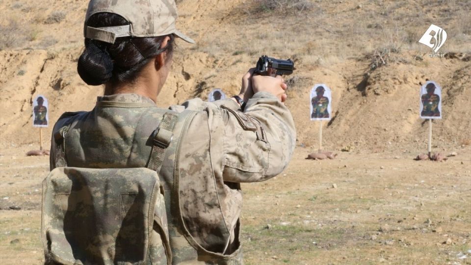 آموزش زنان نظامی در ترکیه