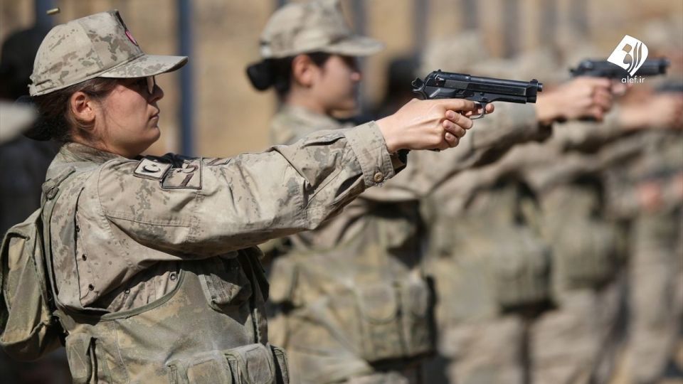 آموزش زنان نظامی در ترکیه