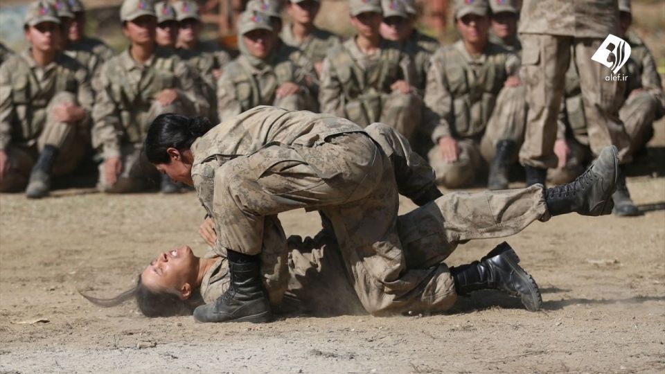 آموزش زنان نظامی در ترکیه