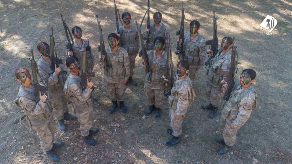 آموزش زنان نظامی در ترکیه
