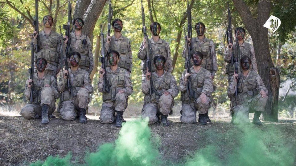 آموزش زنان نظامی در ترکیه