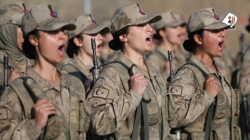 آموزش زنان نظامی در ترکیه
