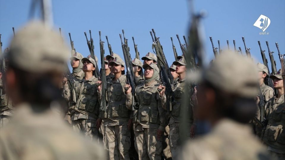 آموزش زنان نظامی در ترکیه