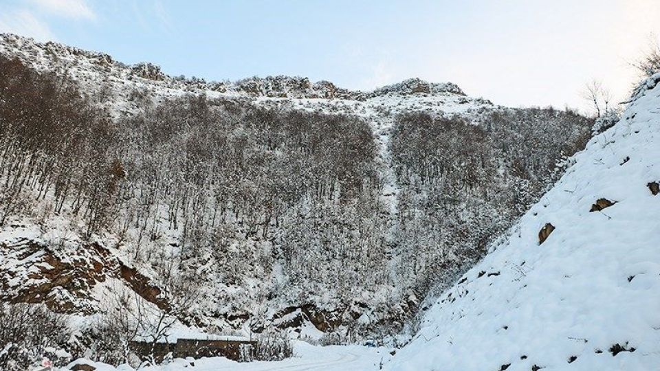 طبیعت برفی ییلاقات رودسر