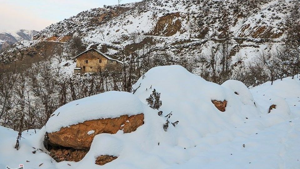 طبیعت برفی ییلاقات رودسر