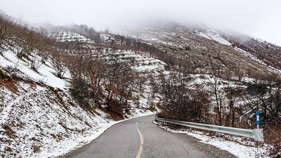 طبیعت برفی ییلاقات رودسر