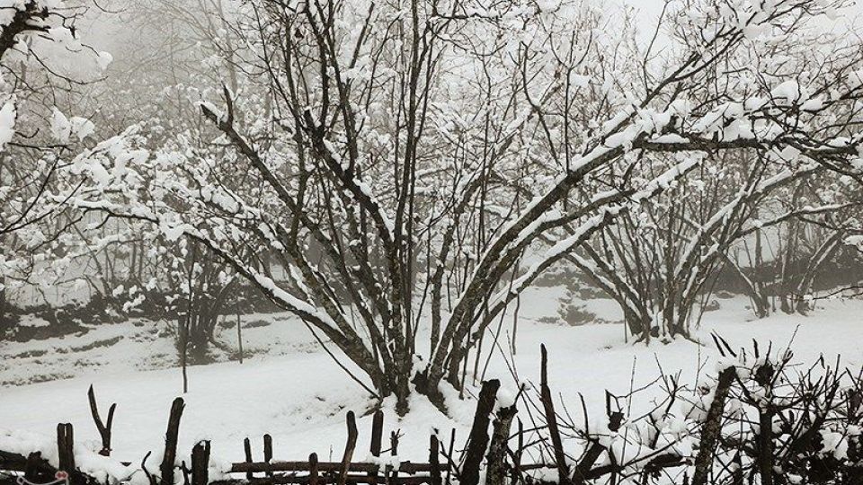 طبیعت برفی ییلاقات رودسر