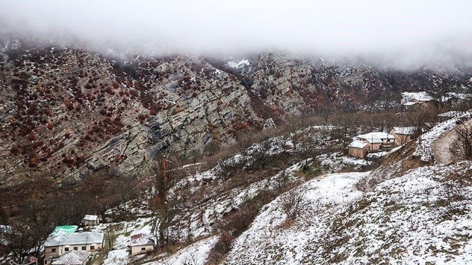 طبیعت برفی ییلاقات رودسر