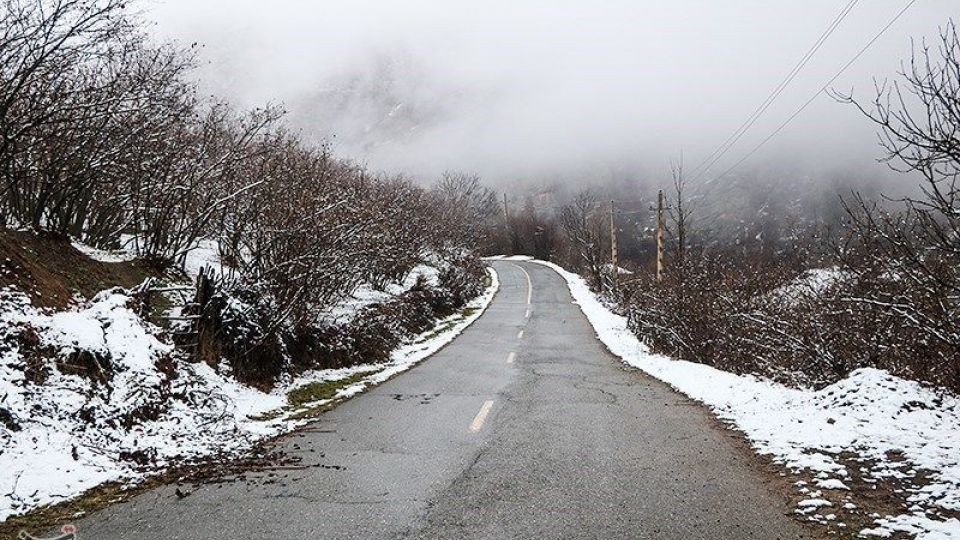 طبیعت برفی ییلاقات رودسر