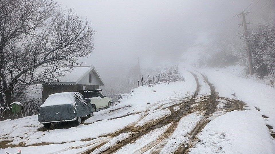 طبیعت برفی ییلاقات رودسر