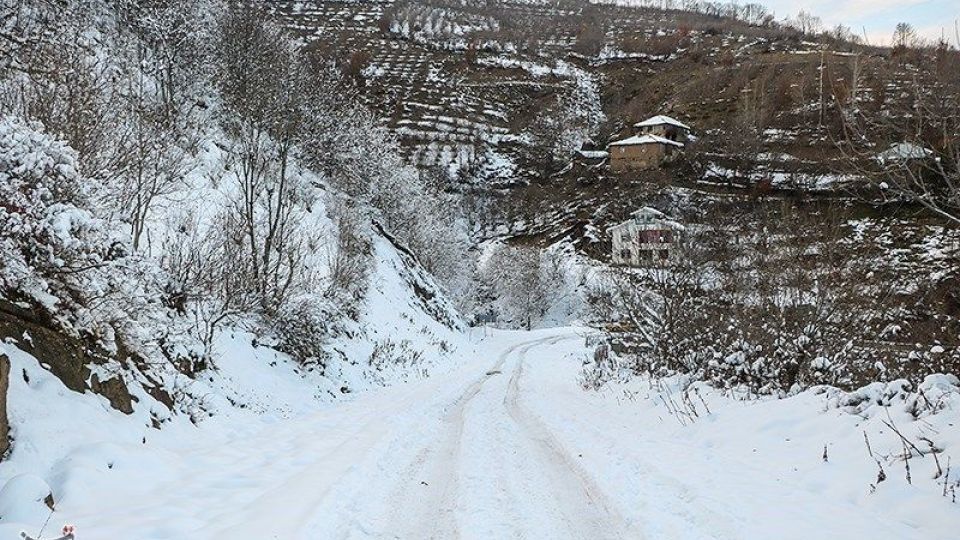 طبیعت برفی ییلاقات رودسر