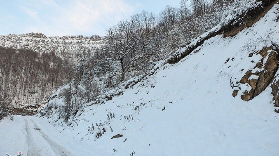 طبیعت برفی ییلاقات رودسر