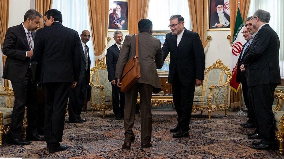 دیدار وزیر امور خارجه هند با شمخانی