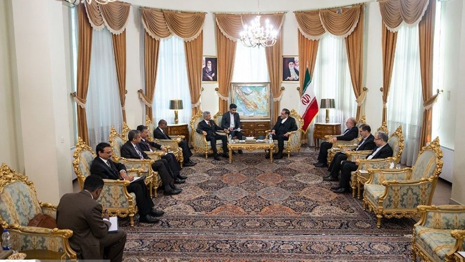 دیدار وزیر امور خارجه هند با شمخانی