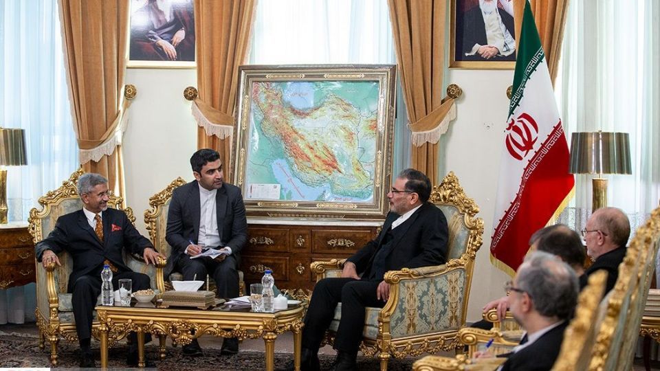 دیدار وزیر امور خارجه هند با شمخانی