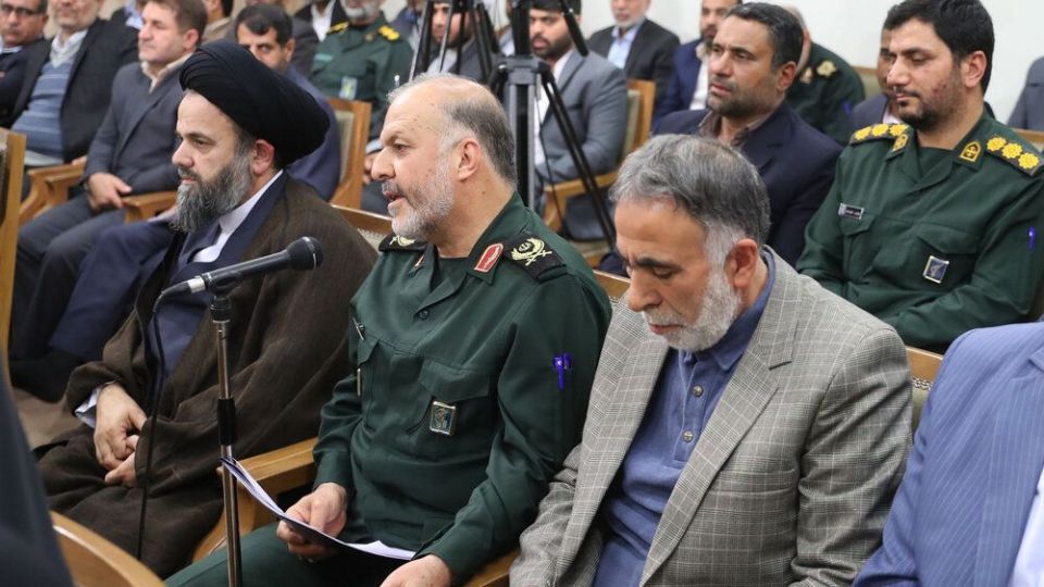 دیدار اعضای کنگره تجلیل از رزمندگان خمینی‌شهر با رهبر انقلاب