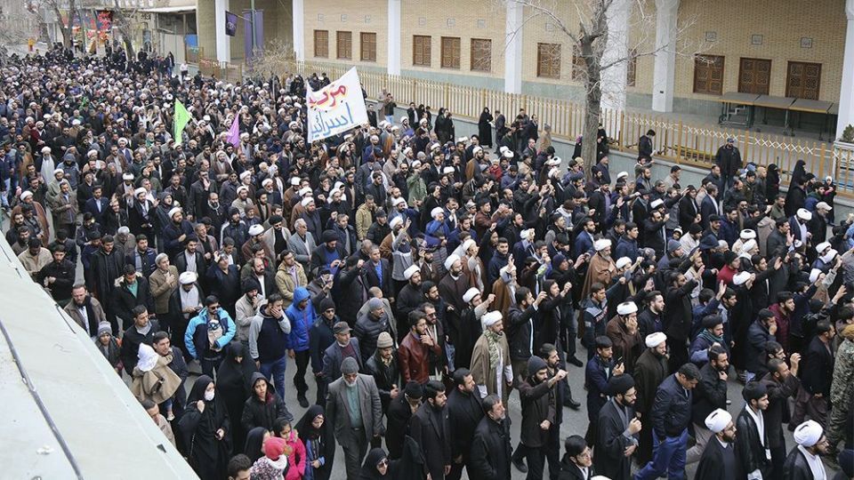  راهپیمایی مردم قم در پی شهادت سردار سلیمانی