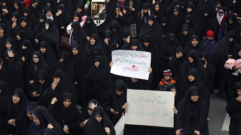  راهپیمایی مردم قم در پی شهادت سردار سلیمانی