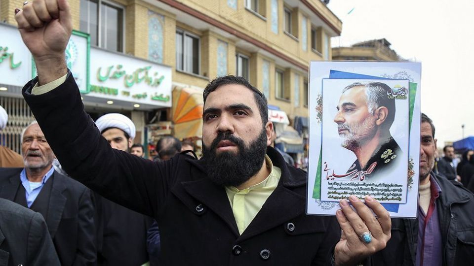  راهپیمایی مردم قم در پی شهادت سردار سلیمانی