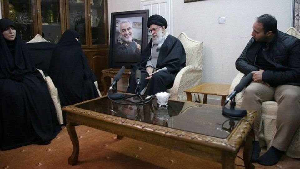 ØØ¶Ùر Ø±ÙØ¨Ø± Ù
عظÙ
اÙÙÙØ§Ø¨ Ø§Ø³ÙØ§Ù
Û Ø¯Ø± Ù
ÙØ²Ù سردار Ø´ÙÛØ¯ Ø³Ù¾ÙØ¨Ø¯ سÙÛÙ
اÙÛ