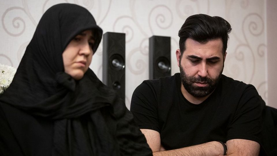 دیدار سردار حاجی زاده با خانواده شهیده فاطمه محمودی