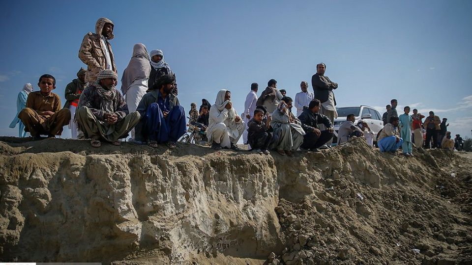خسارت سیل در روستای عورکیِ سیستان و بلوچستان