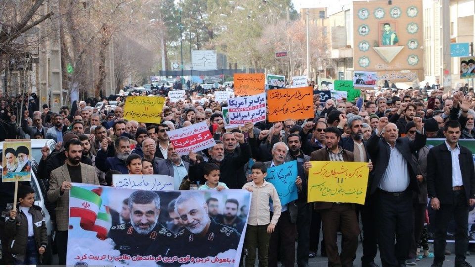 راهپیمایی حمایت از اقتدار نظام