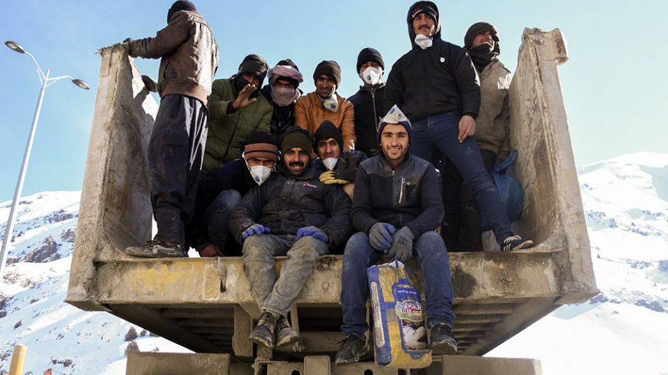 بازدید از اتوبان تهران - شمال